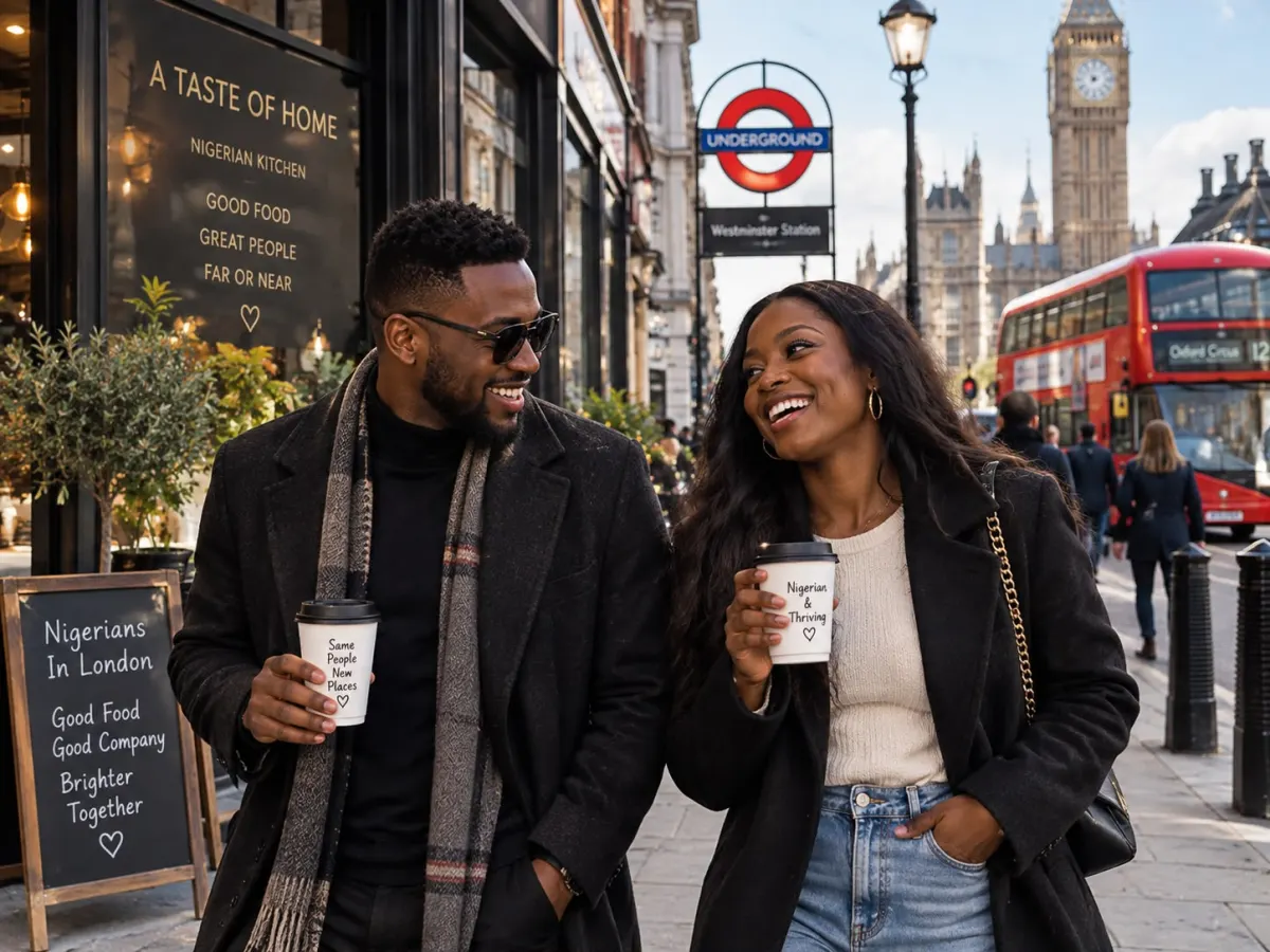 Nigerian singles in London, matching locally or back home on Date9ja